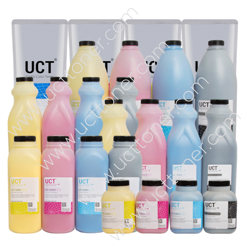 How can the color toner powder of the copier achieve bright and accurate color reproduction?