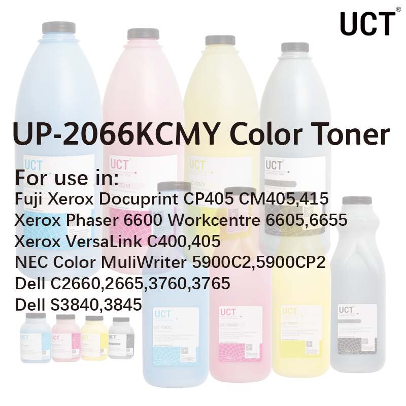 How does the charging characteristics of color toner powder in laser printers affect printing uniformity?